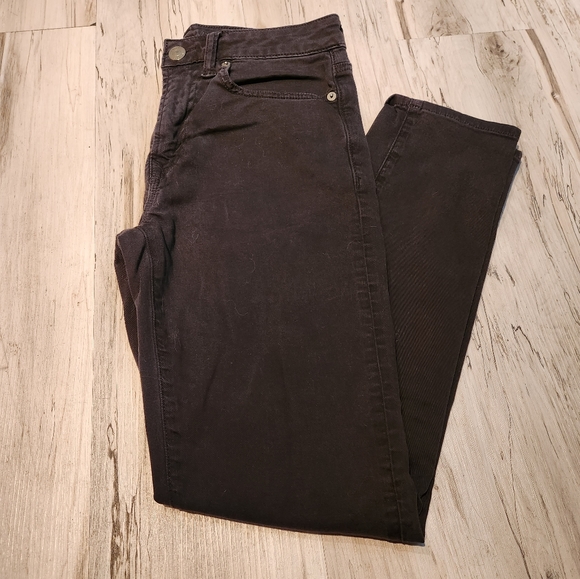 American Eagle Pants Size 28, 30 length Flex Mens Black - Picture 3 of 5